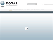 Tablet Screenshot of coval-germany.com